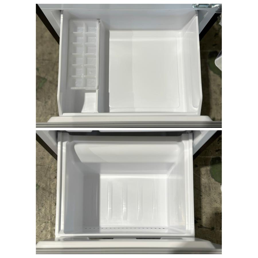 □AQUA/アクア□冷蔵庫 135L 右開き シルバー AQR-14N-S 2022年製