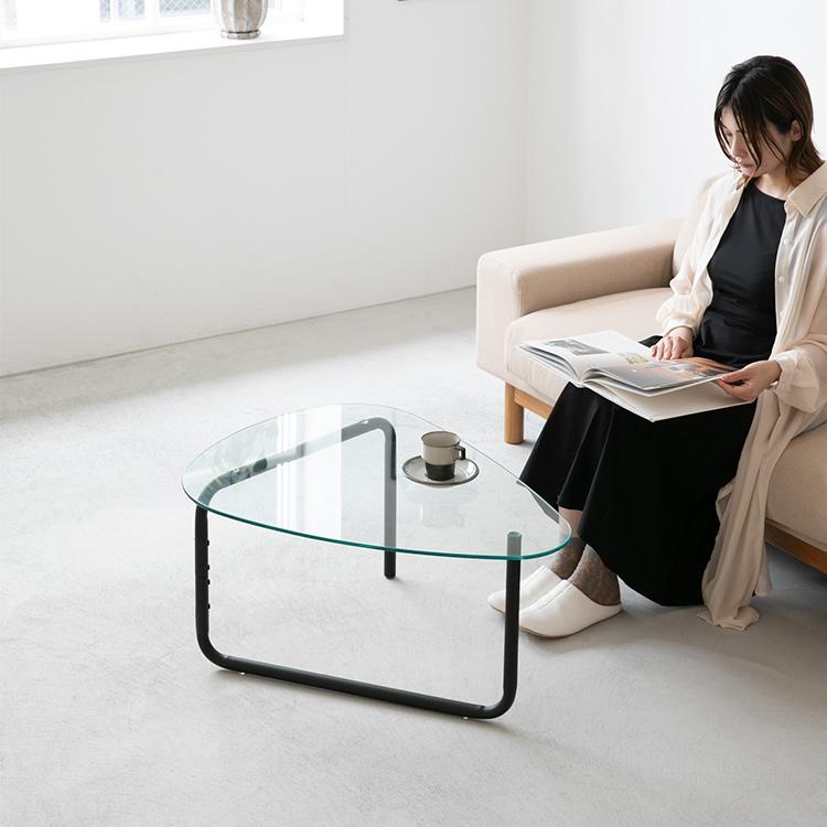 センターテーブル ガラステーブル ローテーブル ガラス天板 テーブル