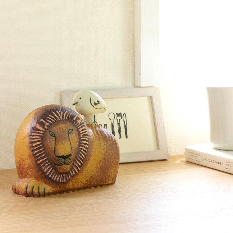 Lisa Larson（リサラーソン） LisaLarson LION WITH BIRD ライオン