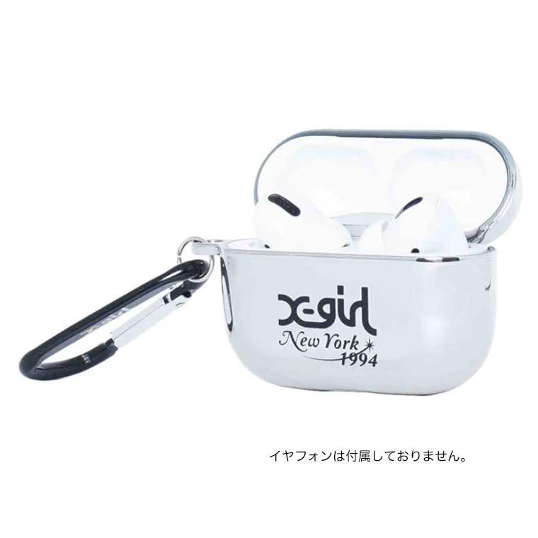 X-girl（エックスガール） エアーポッズ プロ METALLIC Airpods Pro