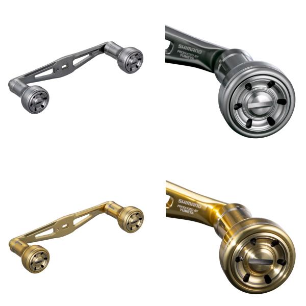 シマノ（SHIMANO） [90] 25 夢屋 ダブルハンドルアルミノブ 55mm