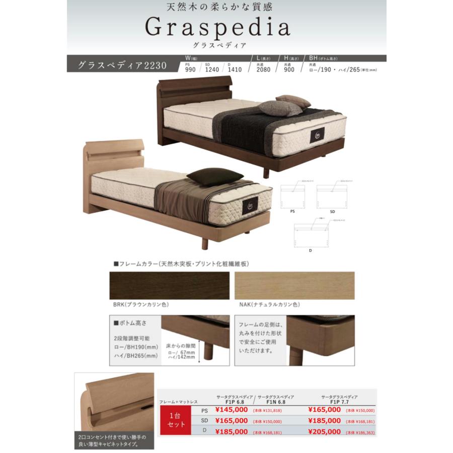 Serta（サータ） ダブル ステーションタイプ キャビネットタイプ