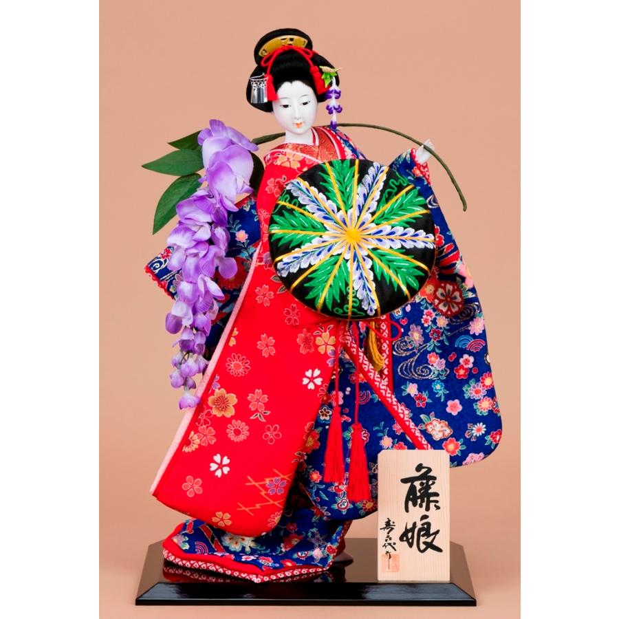 日本人形 藤娘 : 加納屋北岸 - 通販 - Yahoo!ショッピング