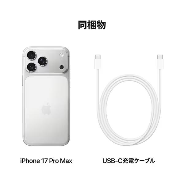 iPhone 17 Pro Max 256GB シルバー SIMフリー [MFY84J/A] : kantanshop