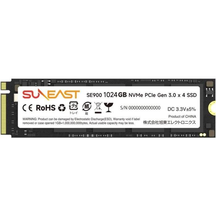 SUNEAST SE900 SSD 1TB SE900NVG3-01TB 1024GB NVMe PCIe Gen 3.0 x 4