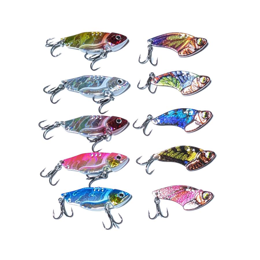 メタルバイブ 10個セット 5g 鉄板バイブ ルアーセット : 雉鳩屋 - 通販