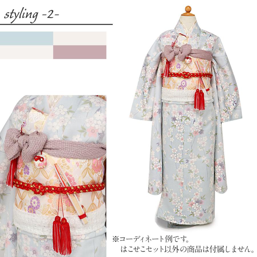 Kisste（キステ） 七五三 7歳 小物 セット 女の子 はこせこ 21cm