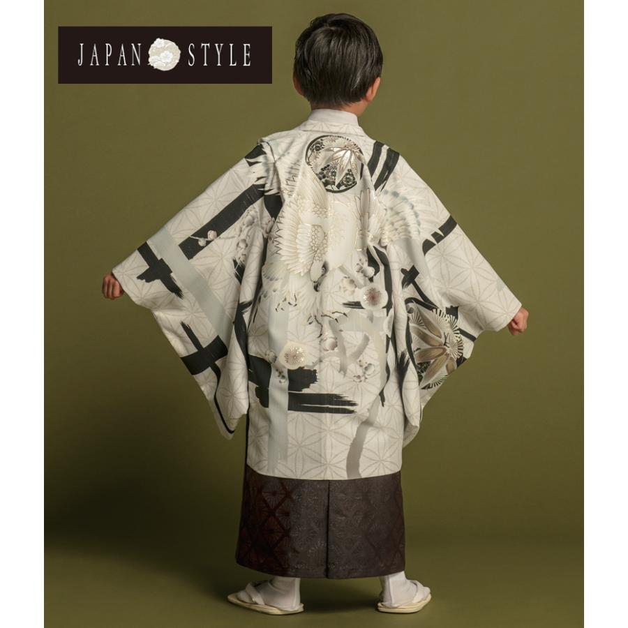 七五三 着物 男の子 5歳男児アンサンブル袴セット JAPAN STYLE 2023年