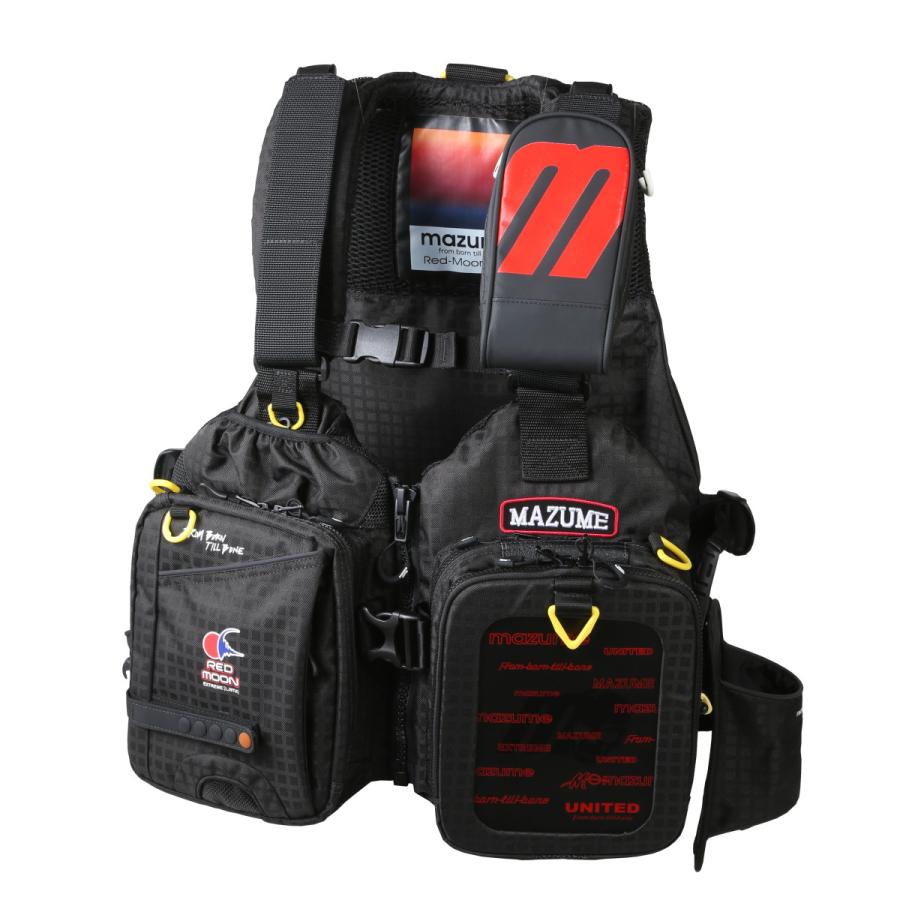 マズメ MZLJ-590 mazume レッドムーンライフジャケットIX ブラック