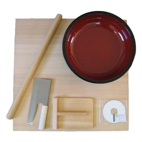 星野工業 そば打ち5点セット(星野工業 のし板・麺棒・こま板・こね鉢