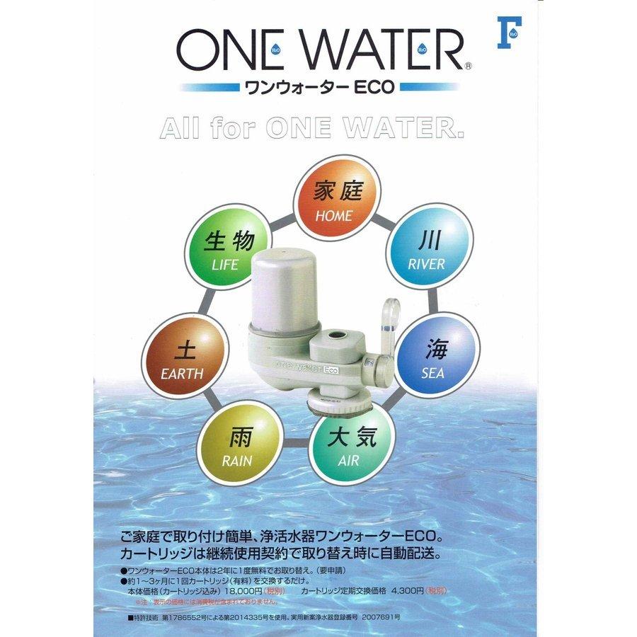 フリーサイエンス 正規代理店 ワンウォーターECO 1台 （カートリッジ1