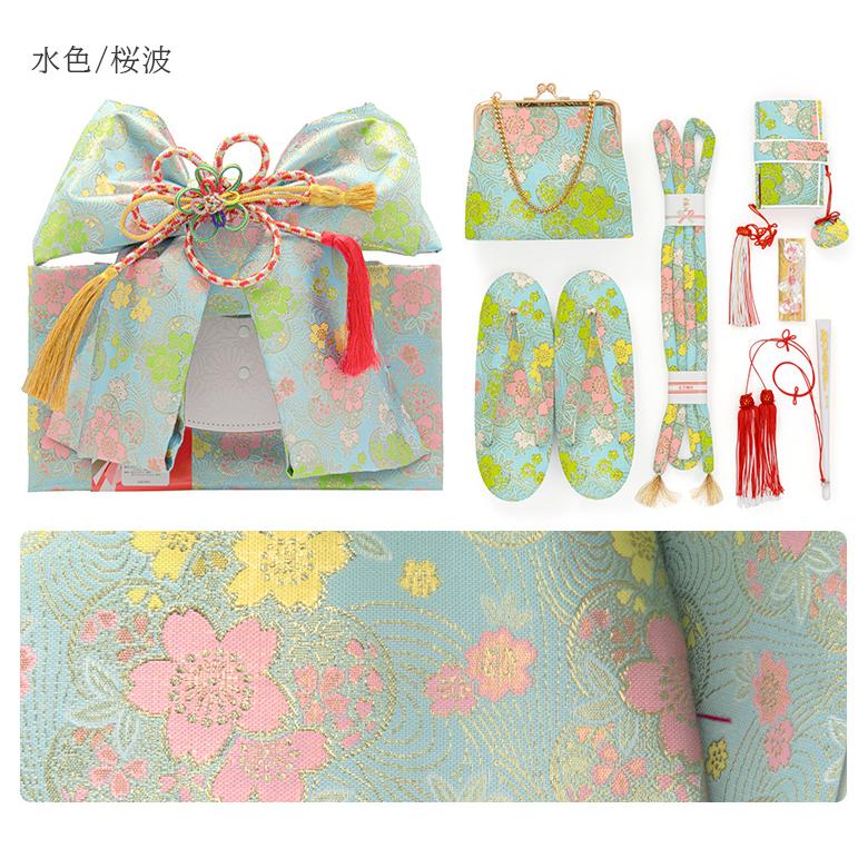 七五三女の子小物 結び帯はこせこセット 7点セット 3歳 5歳 7歳 作り帯