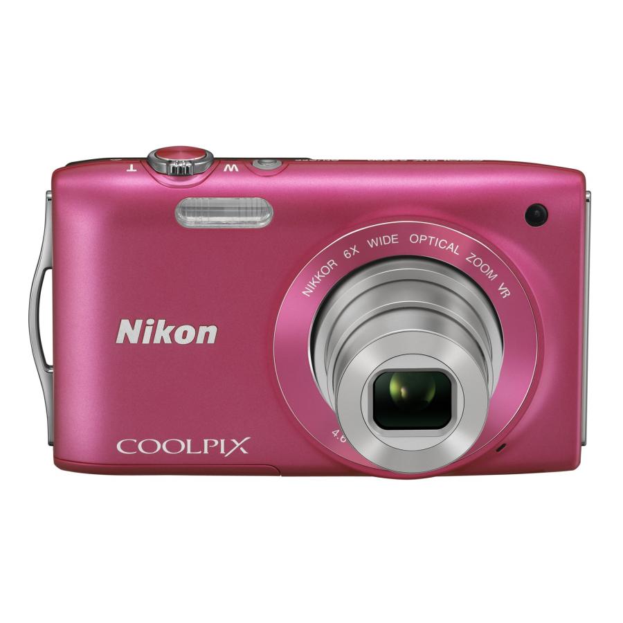 Nikon デジタルカメラ COOLPIX (クールピクス) S3300 ストロベリー