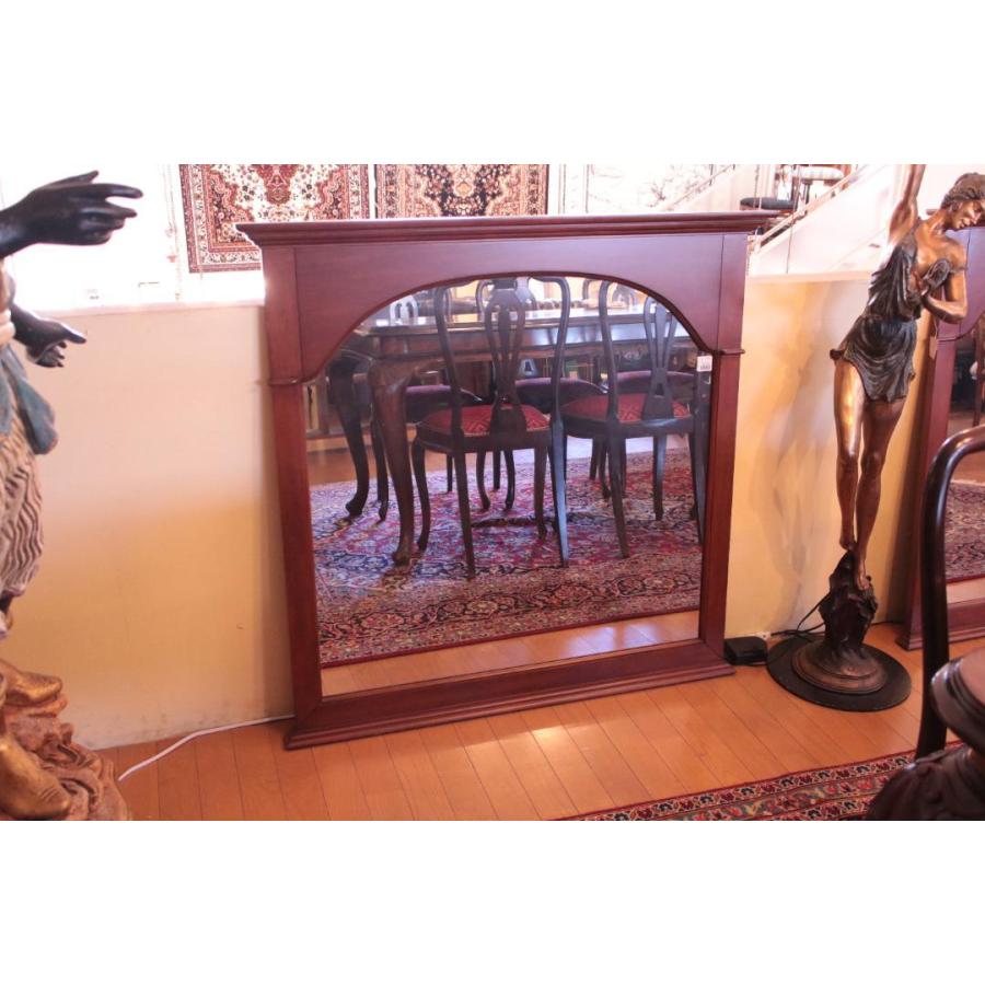 イタリア ウォールミラー 鏡 レトロ ヴィンテージミラー 大きめ