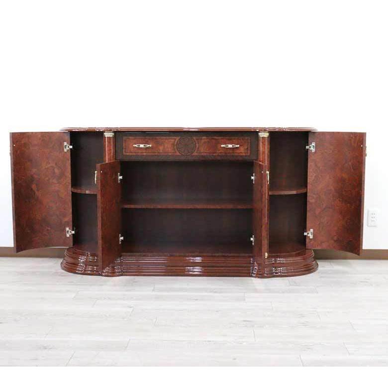 サルタレッリ フローレンス 4ドア サイドボード ローキャビネット