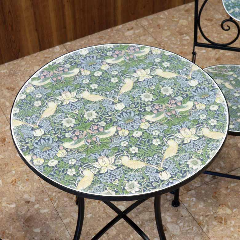 ロイヤルアーデン ガーデンテーブルセット アイアン バード