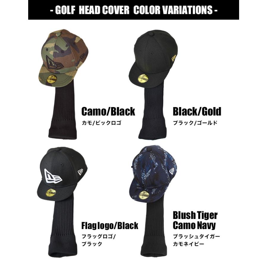 NEW ERA（ニューエラ） ヘッドカバー ゴルフ おしゃれ NEWERA GOLF