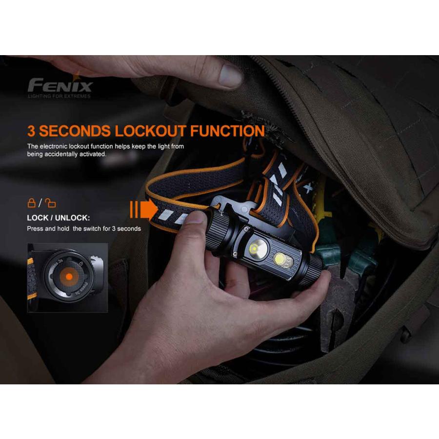 FENIX（フェニックス） Fenix HM70R ヘッドライト 最大1600ルーメン