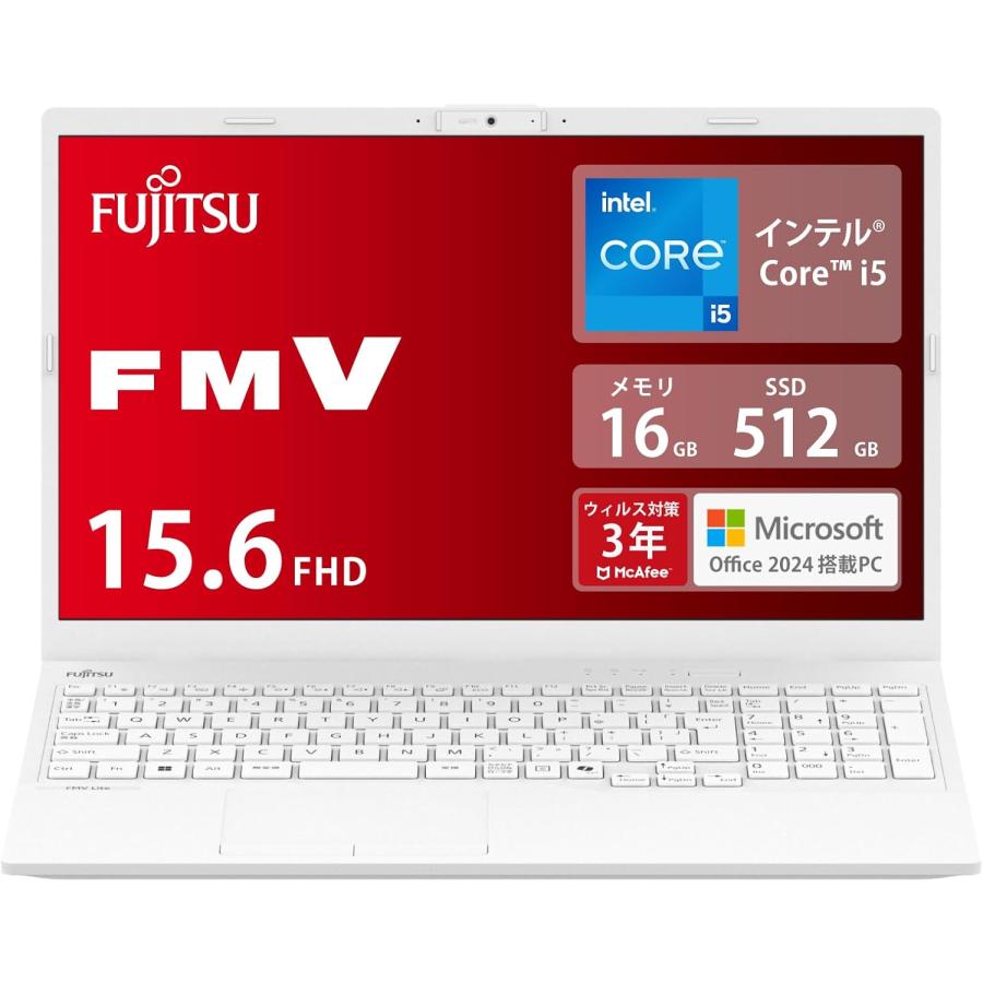 LIFEBOOK ○【新品】富士通 FMVWJ2A15W_AZ FMV Lite WA1/J2 《Core i5