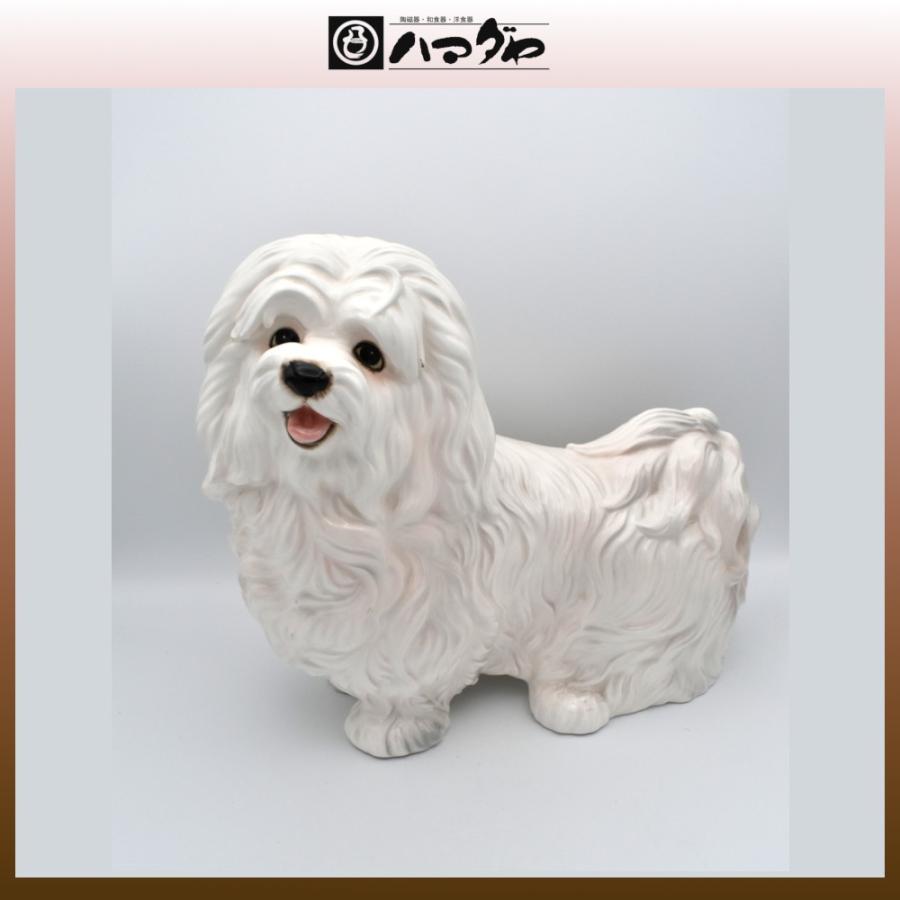 置物 マルチーズ item no.2f520 : ハマダヤ食器店 - 通販 - Yahoo