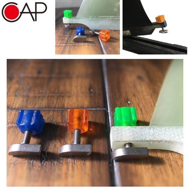 Fin（フィン） ロングボード サーフボード ボルト ねじ キャップ