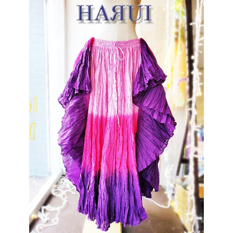 ベリーダンス ジプシー スカート 25ヤード インド製 コットン