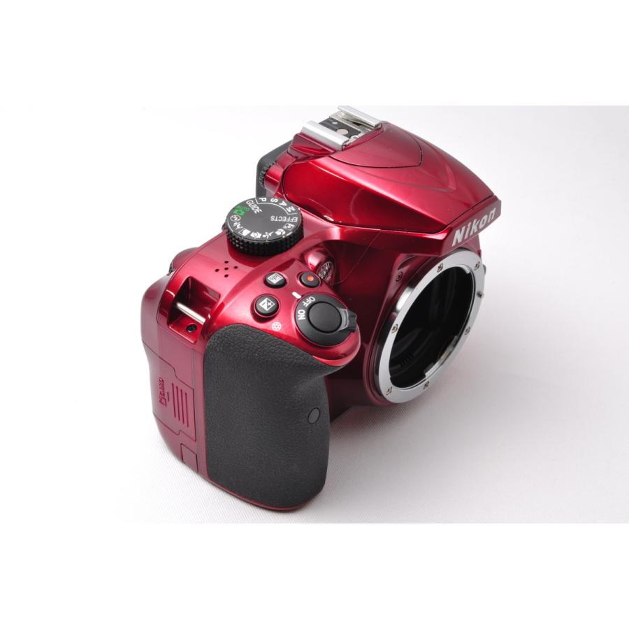 ニコン（Nikon） Nikon D3400 レンズキット レッド SDカード(16GB)付き