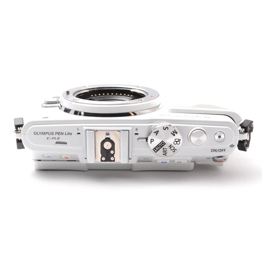 OLYMPUS PEN オリンパス ミラーレス ペン E-PL6 レンズセット ホワイト