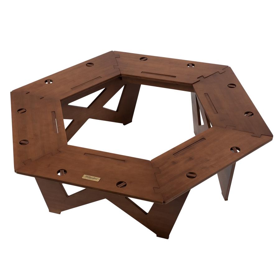 Hilander（ハイランダー） アウトドアテーブル ヘキサゴンテーブル DAN