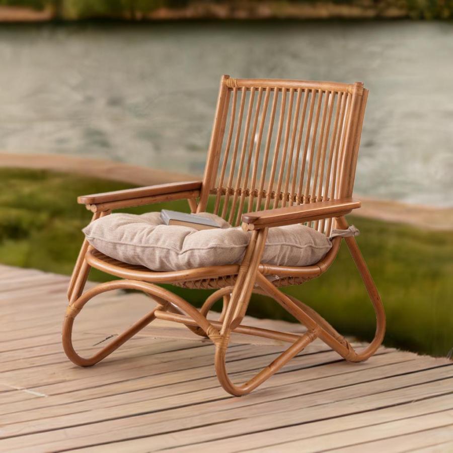 ラタン 籐椅子 籐 藤 いす イス チェア リラックスチェア ナチュラル