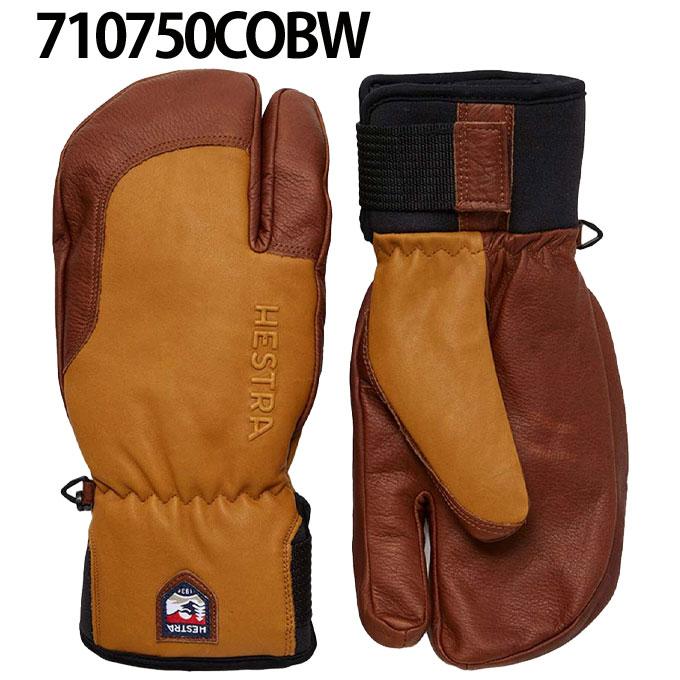 HESTRA（ヘストラ） スキーグローブ ミトン メンズ スリーフィンガー