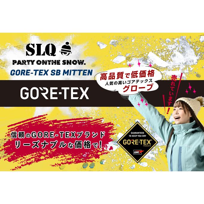 スキースノーボード グローブ 手袋 ゴアテックス ミトン メンズ