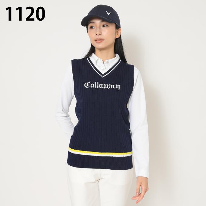 Callaway（キャロウェイ） ゴルフウェア ベスト レディース Vネック