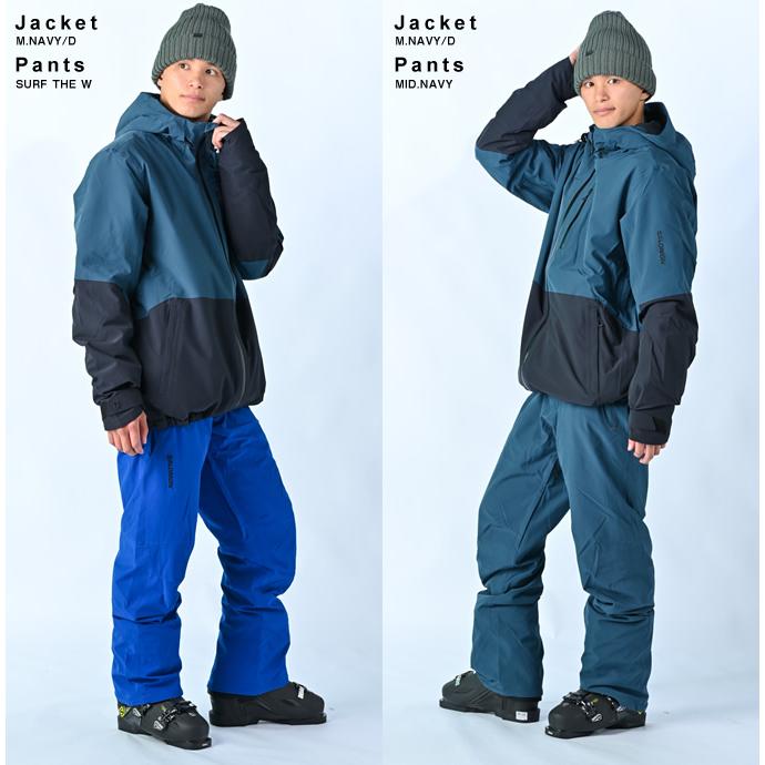 SALOMON（サロモン） スキーウェア 上下セット メンズ HIGHLAND + EDGE