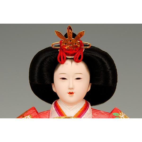 セール】雛人形 ひな人形 K104 コンパクト 人形の佳月 雛人形 雛