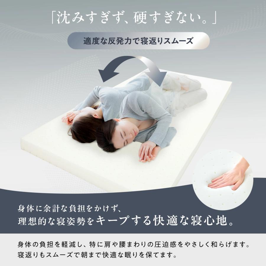 HUGMIN（ハグミン） マットレス シングル 約97×195cm×厚さ10cm 低反発