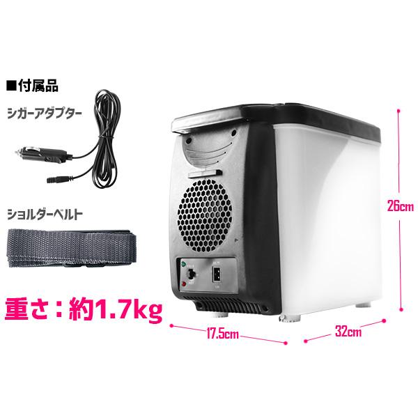 冷温庫 小型 車載 6l 車載冷蔵庫 6L 自動車用 ポータブル冷蔵庫 保温