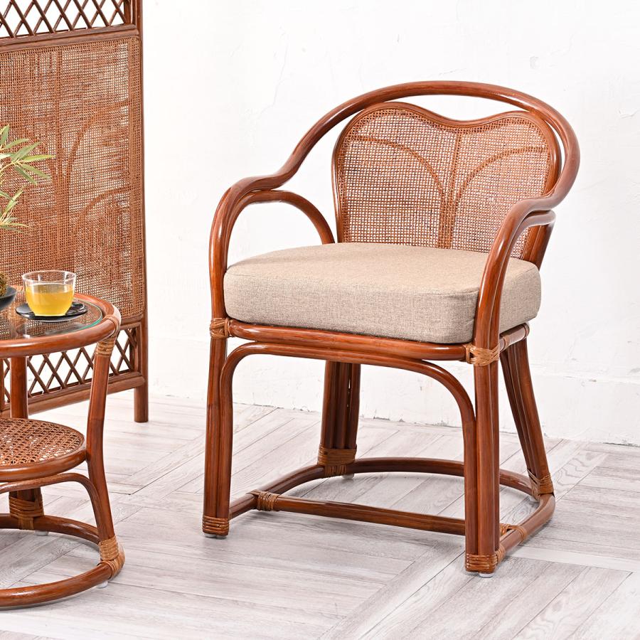 サンフラワーラタン 法人様限定 椅子 ダイニングチェア ラタンチェア