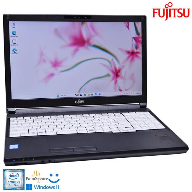 富士通（FUJITSU） 手のひら＆顔認証 メモリ16GB フルHD LIFEBOOK A749