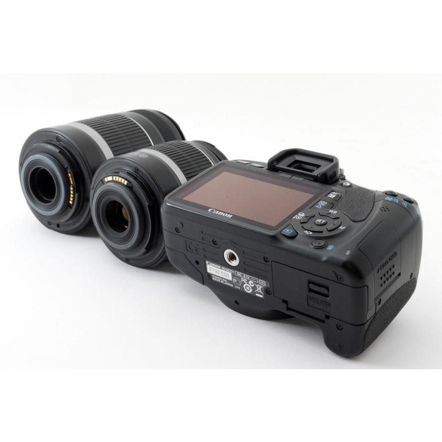 EOS キヤノン デジタル一眼 CANON Kiss X4 ダブルズームキット 中古