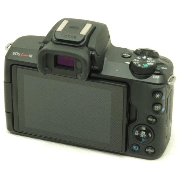EOS ミラーレス 中古 Wi-Fi CANON キヤノン Kiss M ボディ ブラック