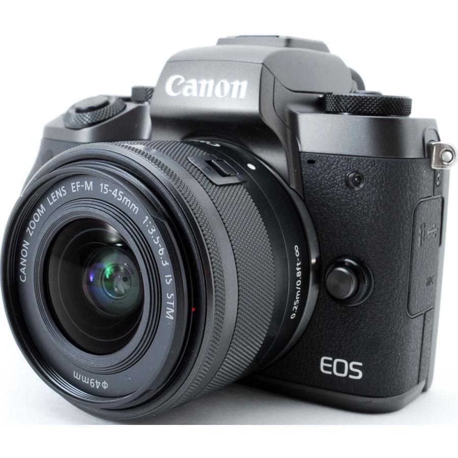EOS M キヤノン ミラーレス CANON M5 レンズキット 中古 Wi-Fi