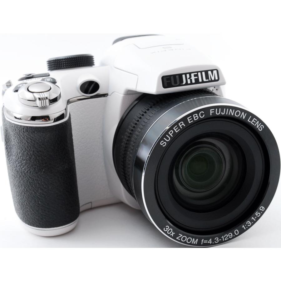 FinePix フジフィルム コンデジ FUJIFILM S4500 ホワイト 中古 新品SD