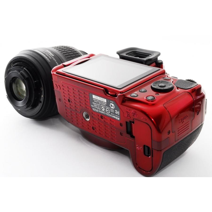 ニコン（Nikon） デジタル一眼 Nikon D5200 レンズキット レッド 中古