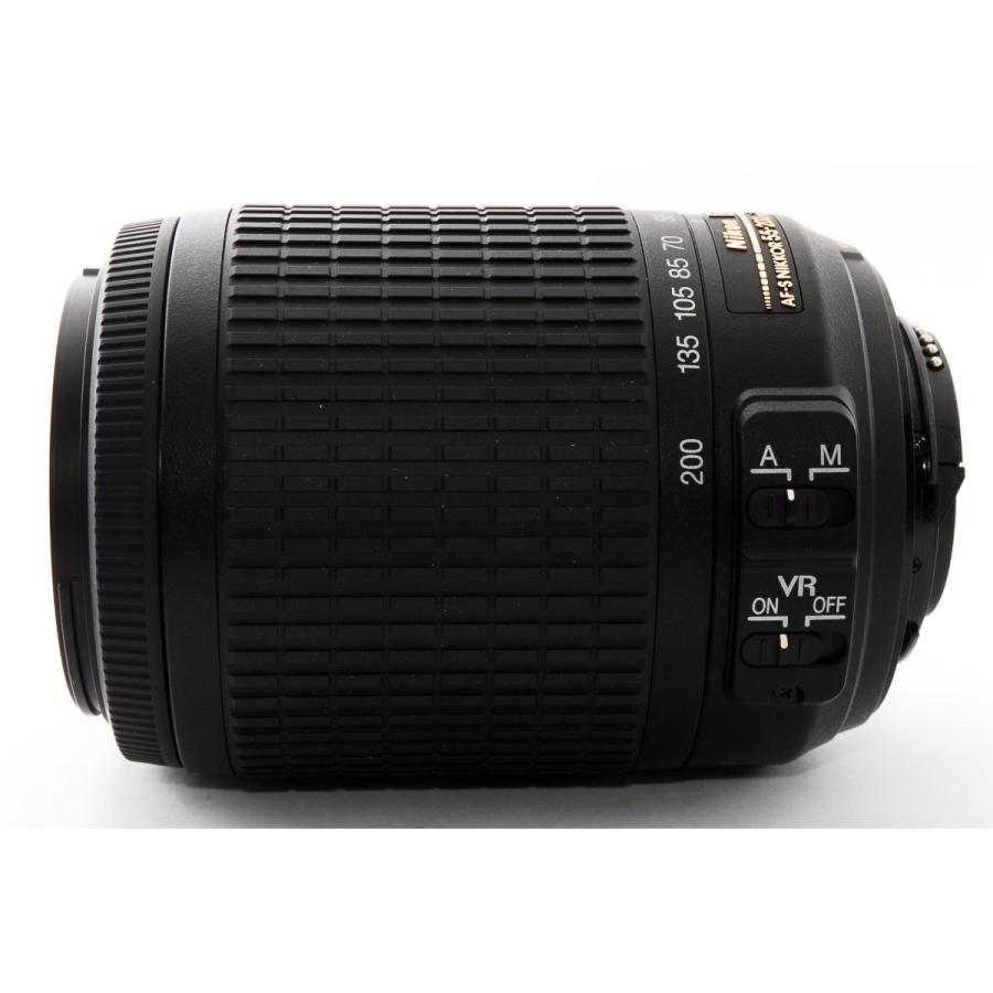 NIKKOR ニコン 望遠レンズ おすすめ Nikon AF-S DX VR 55-200mm 中古