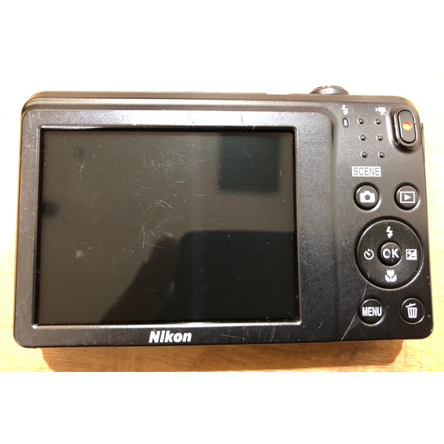 COOLPIX ニコン コンデジ Nikon A300 ブラック 中古 Wi-Fi搭載 新品SD