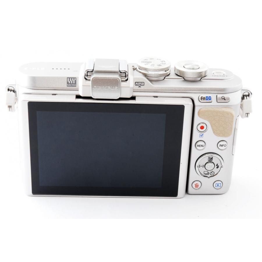 OLYMPUS PEN オリンパス ミラーレス E-PL8 レンズキット ホワイト 中古