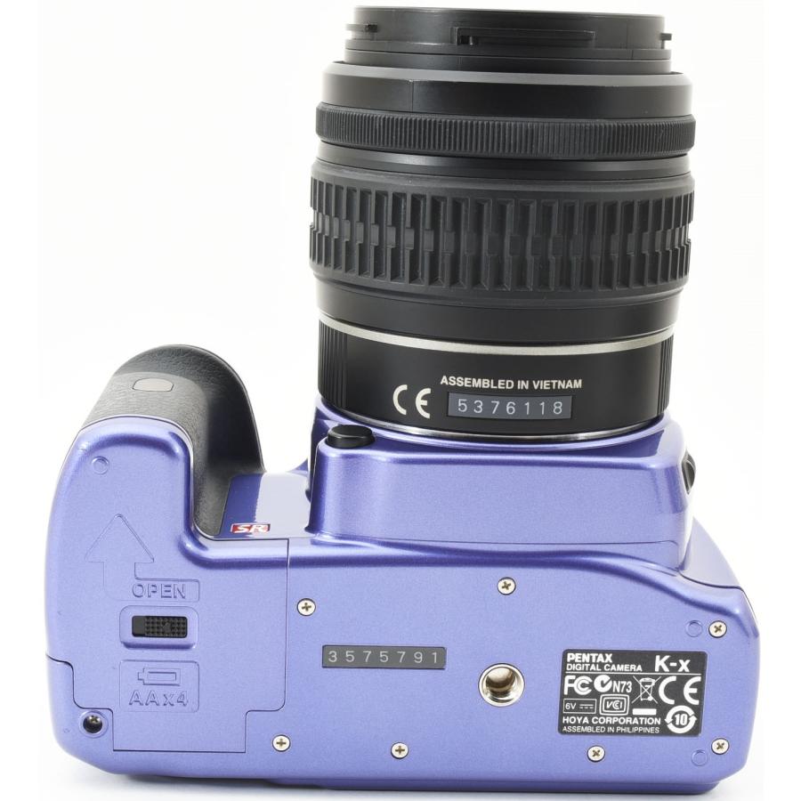 ペンタックス デジタル一眼 PENTAX K-X レンズキット パープル