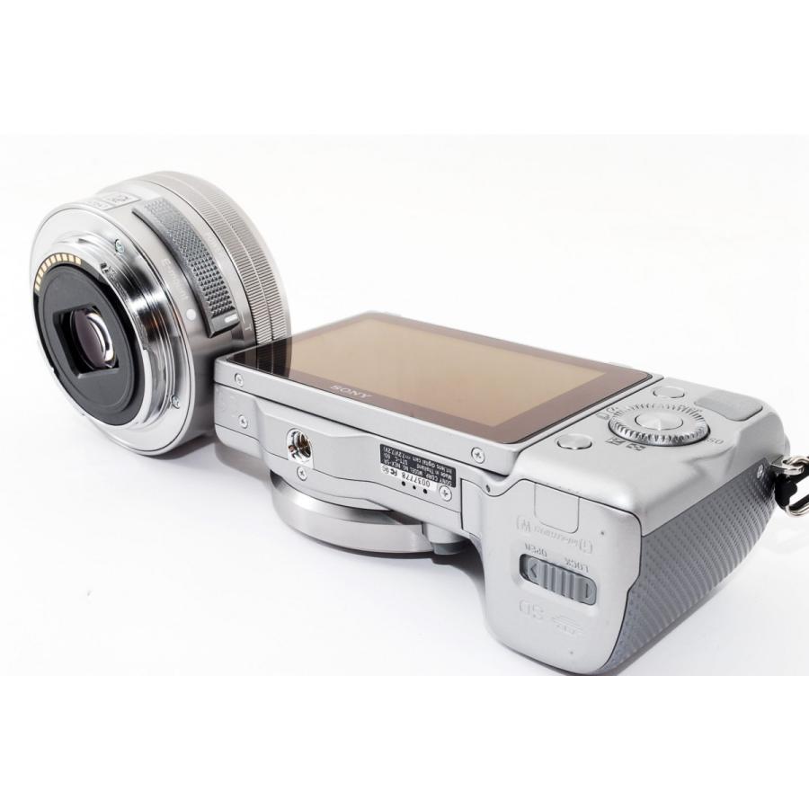 SONY（ソニー） ミラーレス α NEX-5R レンズキット シルバー 中古 Wi