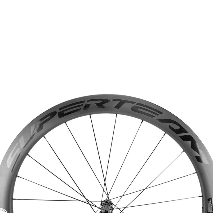 並行輸入品】SUPERTEAM カーボンディスクホイールセット 50C 25 700c